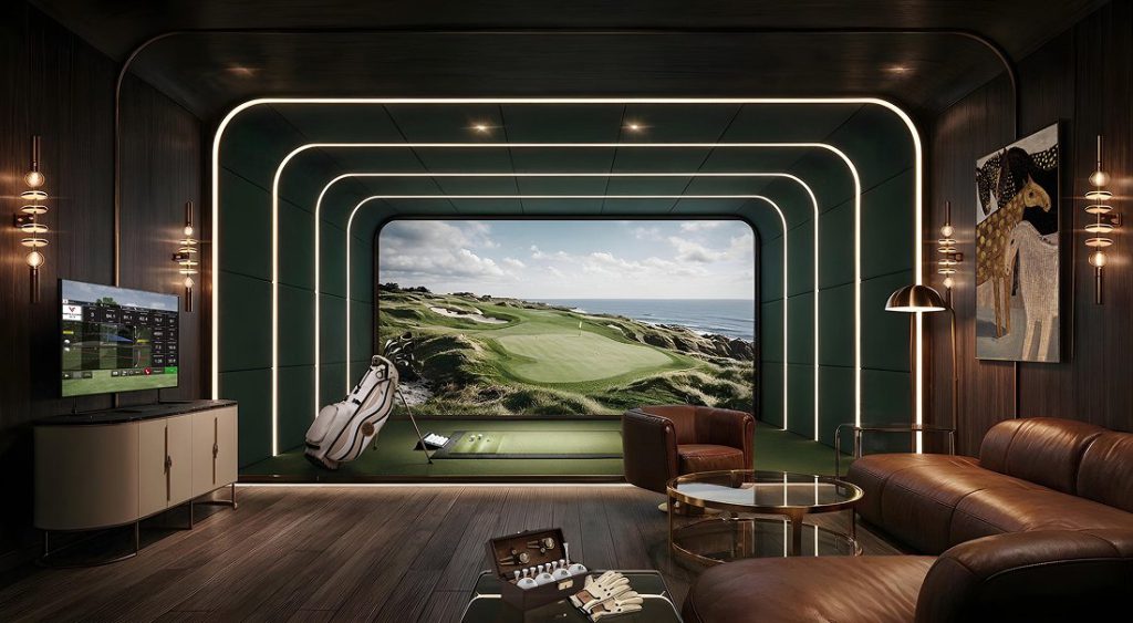 Golf 3D & phòng xông hơi